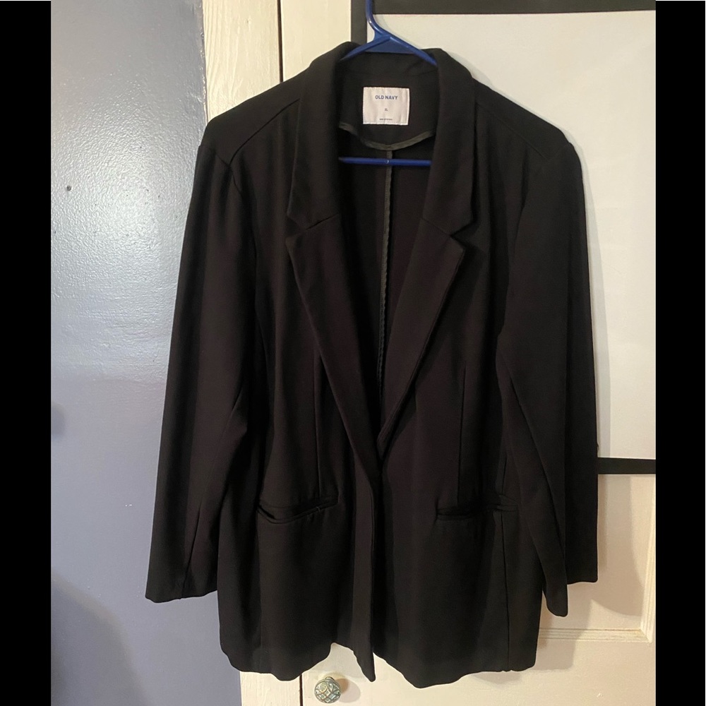 Old Navy Black Women's Blazer Jacket